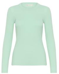 Inwear - Dagnaiw Long Sleeve T-shirt Dusty Mint Uk 8 - Lyst