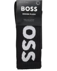 BOSS - Single Pack Qs Rib Logo Sport Socks - Lyst