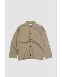 Universal Works - Coverall Jacket Summer Oak Nearly Pinstripe S - Lyst