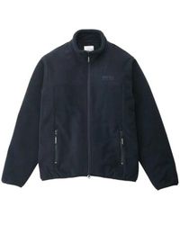 Gramicci - Thermal Fleece Jacket Dark Navy - Lyst
