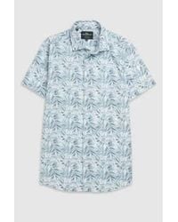 Rodd & Gunn - Rodd And Gunn Cherry Tree Bay Short Sleeve Shirt In Sky Lp6255 - Lyst