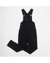 Dickies - Duck Canvas Classic Bib Dungarees In Xxs - Lyst