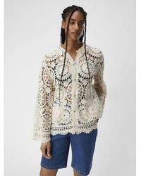 Object - Petra Crochet Shirt - Lyst
