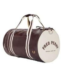 Fred Perry - Classic Barrel Bag Carrington Brick / Ecruu - Lyst