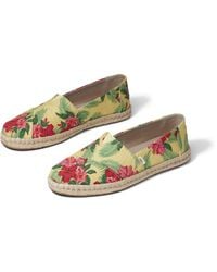 sunshine floral delight lawn women's espadrilles