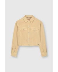 Rino & Pelle - Rose Dust Luvy Cropped Jacket - Lyst