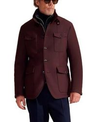 Montecore - Oxblood Ultra High Density Fabric Winter Jacket 54 - Lyst