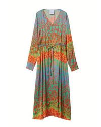Delicate Love - Shira Robe à cordon en macaron - Lyst