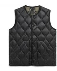 Taion - Gilet Military Crew Neck Down - Lyst