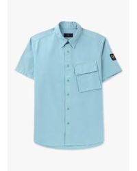 Belstaff - S Scale Short Sleeve Shirt - Lyst