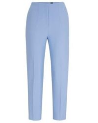 BOSS - Tetisa jersey slim fit tablers taille: 8, col: bleu - Lyst
