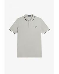 Fred Perry - Polo con ribete doble hombre - Lyst