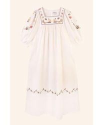 Meadows - Crocus Dress Multi Embroidery - Lyst