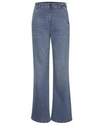 Fransa - Jeans mit bootcut in mittlerer waschung - Lyst