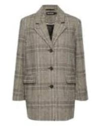 Soaked In Luxury - Chicka checked blazer in classic check - Lyst