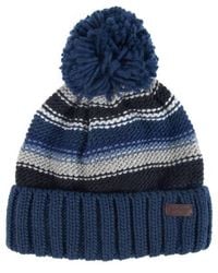 barbour bobble hat