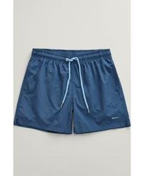 GANT - Pantalones cortos natación en dusty sea 920006000 403 - Lyst