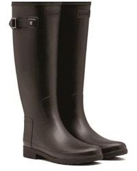 HUNTER - Original Refined Slim Fit Tall Wellington Boots Bolt 36 - Lyst
