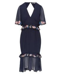 Hope & Ivy - Navy The Lucy Dress 12 - Lyst
