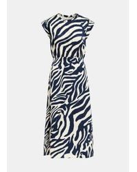 Essentiel Antwerp - Fayola Zebra Printed Dress 36 - Lyst