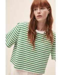 Suncoo - Milano Striped Cotton T-shirt 1 - Lyst