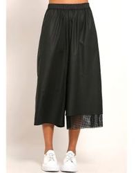 New Arrivals - Bize Wide Trousers With Netting - Lyst