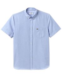 lacoste short sleeve shirt