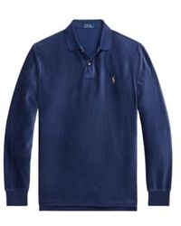 Ralph Lauren - Classic Fit Knit Corduroy Polo Shirt Xl Navy - Lyst