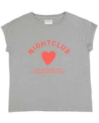 Sisters Department - Manga court t -shirt club nuit - Lyst