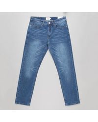 Farah Denim Elm Regular Fit Stretch Jeans Dark | in Blue for Men - Lyst