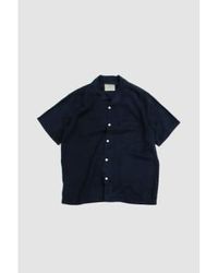 Portuguese Flannel - Dogtown Shirt Navy Xs - Lyst