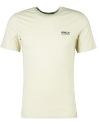 Barbour - Small Logo T Shirt Mist Medium - Lyst