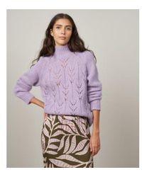 Hartford - Mykasa Sweater 1 / Lavender - Lyst