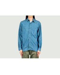 Orslow - Chambray Work Shirt 2 - Lyst