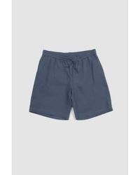 De Bonne Facture - Pantalones cortos fáciles azul pastel - Lyst