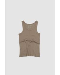 mfpen - Rib Tank Top 2pack Taupe Xs - Lyst