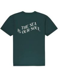 La Paz - Dantas t-shirt in soul sea moos - Lyst