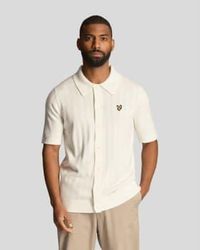 Lyle & Scott - Textured Stripe Polo Shirt - Lyst