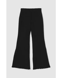 Rodebjer - Niccola Flared Knitted Pants Xs - Lyst