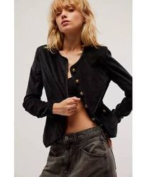 Free People - Becky Jacket Xs - Lyst