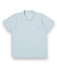 Universal Works - Vacation Polo Piquet 30603 Sky S - Lyst