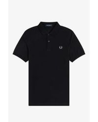 Fred Perry - Polo Hombre Negro - Lyst