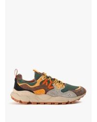 Flower Mountain - S Yamano 3 Suede/nylon Mesh Trainers - Lyst