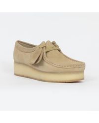 Clarks - S Wallacraft Bee Suede Shoes - Lyst