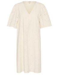 Soaked In Luxury - Kiara robe en chuchotement blanc - Lyst