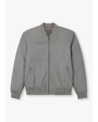 PAIGE - S Corvin Suede Bomber Jacket - Lyst