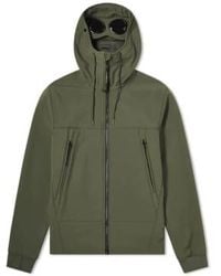 C.P. Company - Shell-r goggle jacket 01a ivy - Lyst