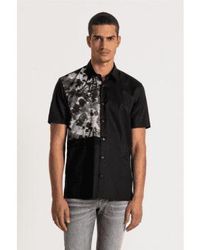 Antony Morato - Front Patch Short Sleeve Shirt Small - Lyst