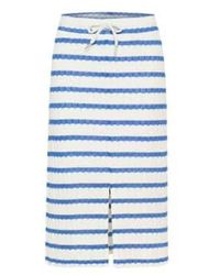Saint Tropez - Esmeresz Knit Skirt Stripe Xs - Lyst