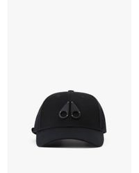 Moose Knuckles - Herren-Logo-Icon-Kappe mit schwarzem Logo - Lyst